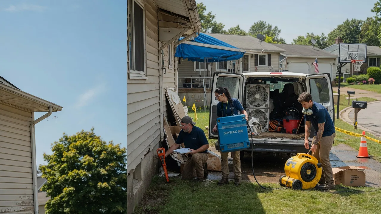 Ceiling Leak Cleanup in Norwood Young America, MN near me