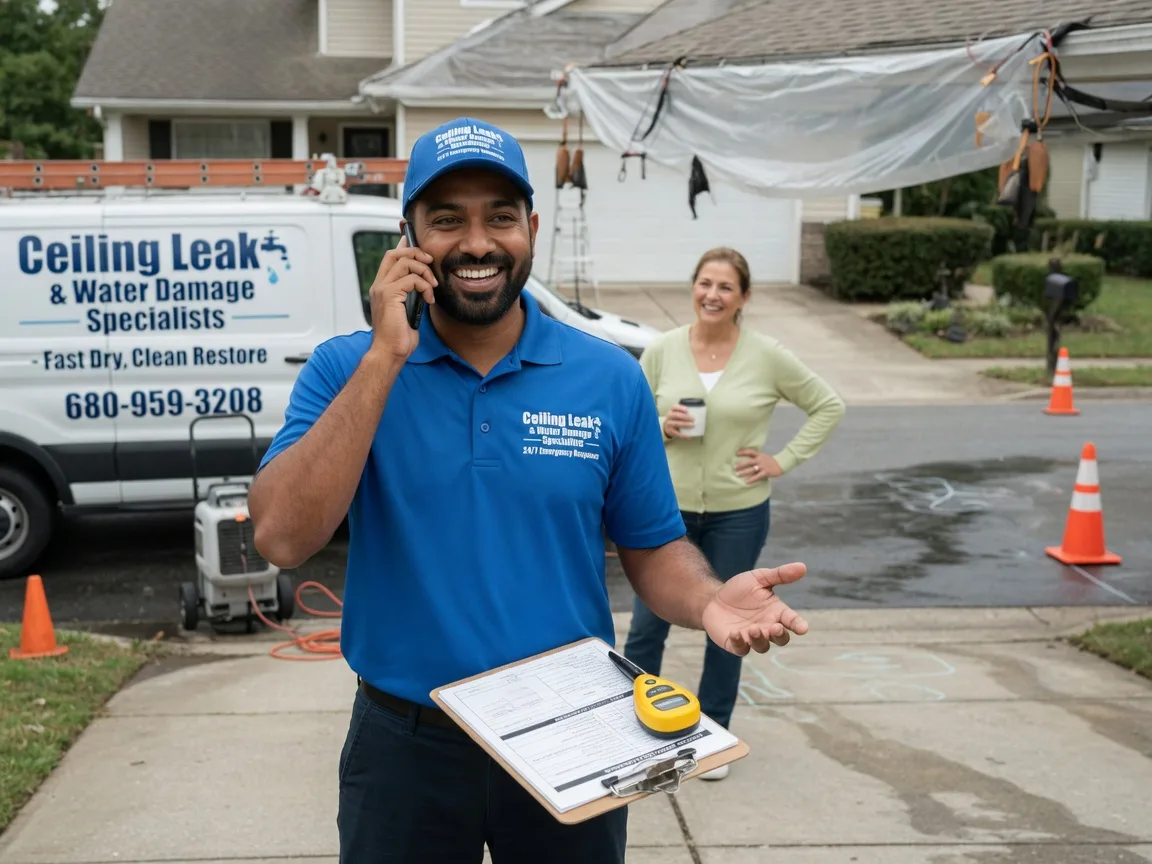 Ceiling Leak Cleanup Norwood Young America, MN FAQs